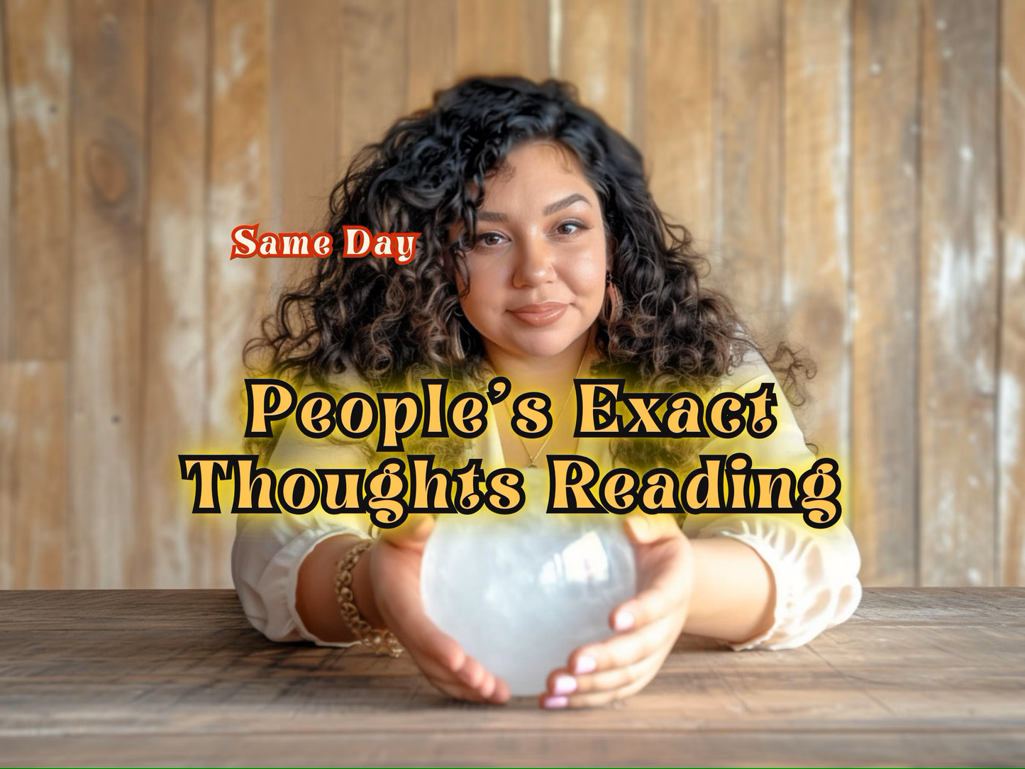 EXACT THOUGHTS READING | Same Day, Digital PDF Email Delivery